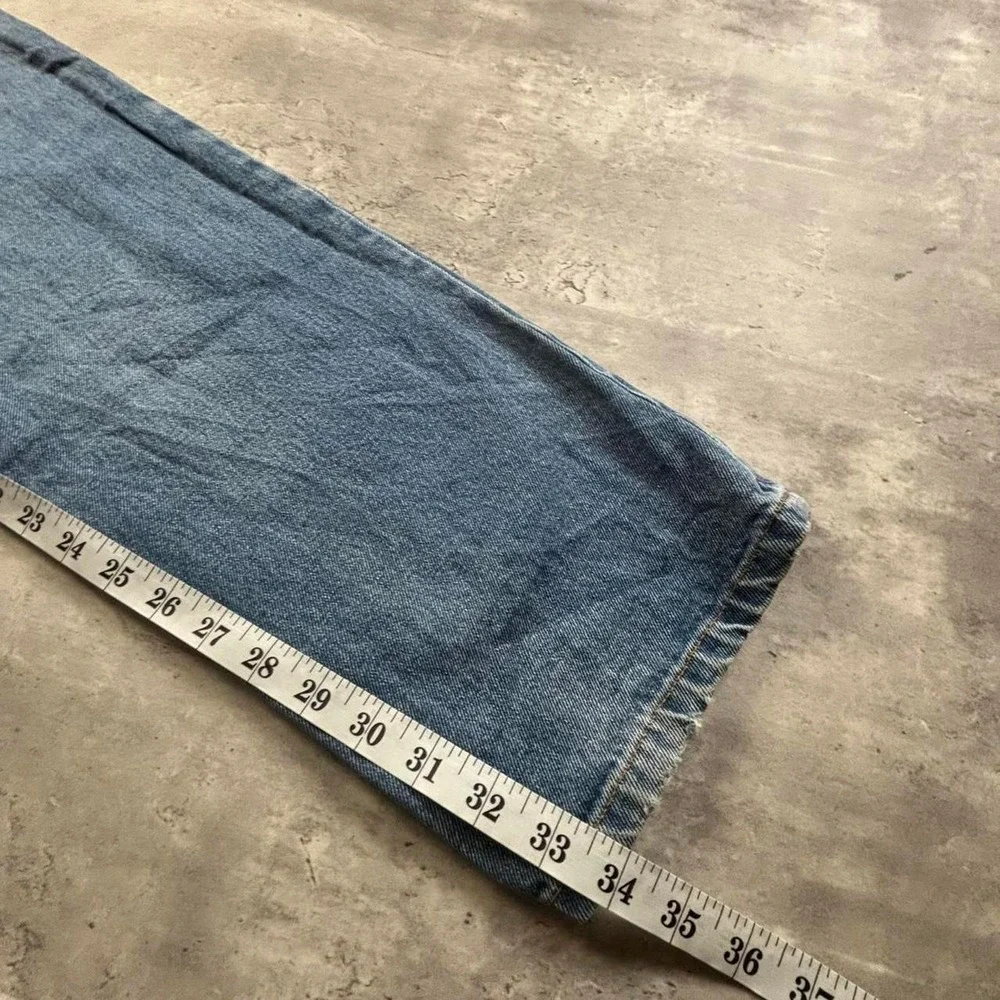 Levi's 501XX Button Fly Jeans Mens 36x34 Blue Faded Light Wash Vintage 90s USA
